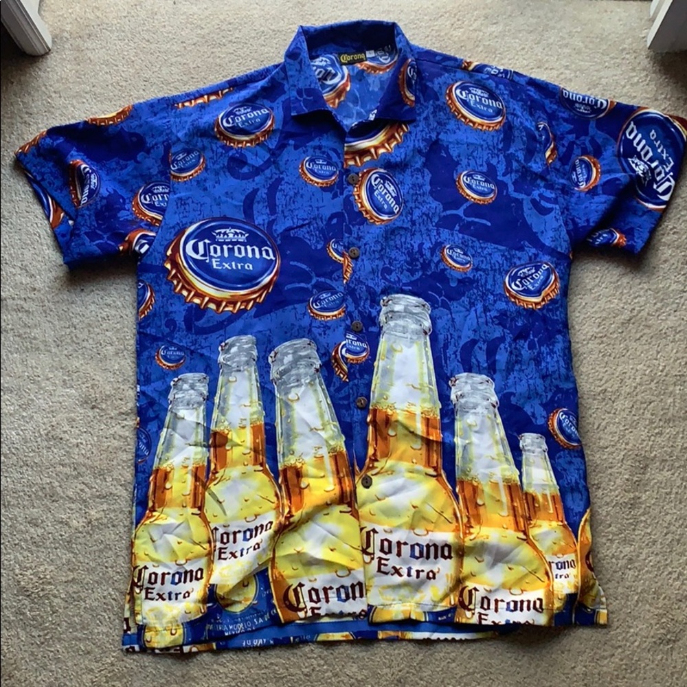 Vintage Corona Extra Buttondown Size L
